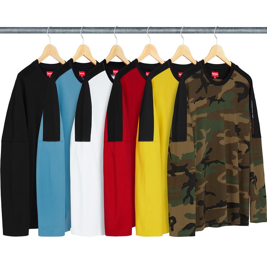 Supreme Paneled L S Top for fall winter 18 season