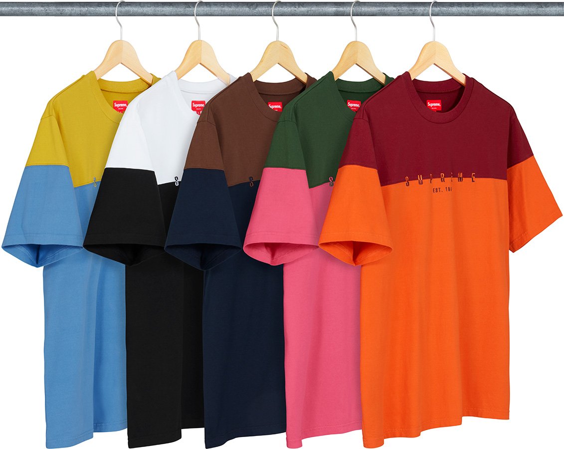 Split Logo S S Top - fall winter 2018 - Supreme