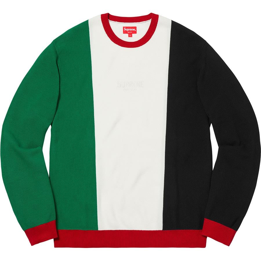 Details on Pique Crewneck  from fall winter
                                                    2018 (Price is $138)