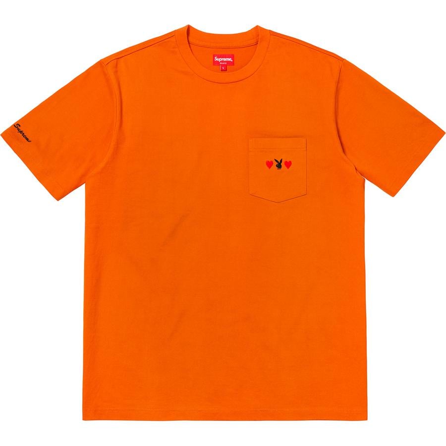 Details on Supreme Playboy© Pocket Tee  from fall winter
                                                    2018 (Price is $78)