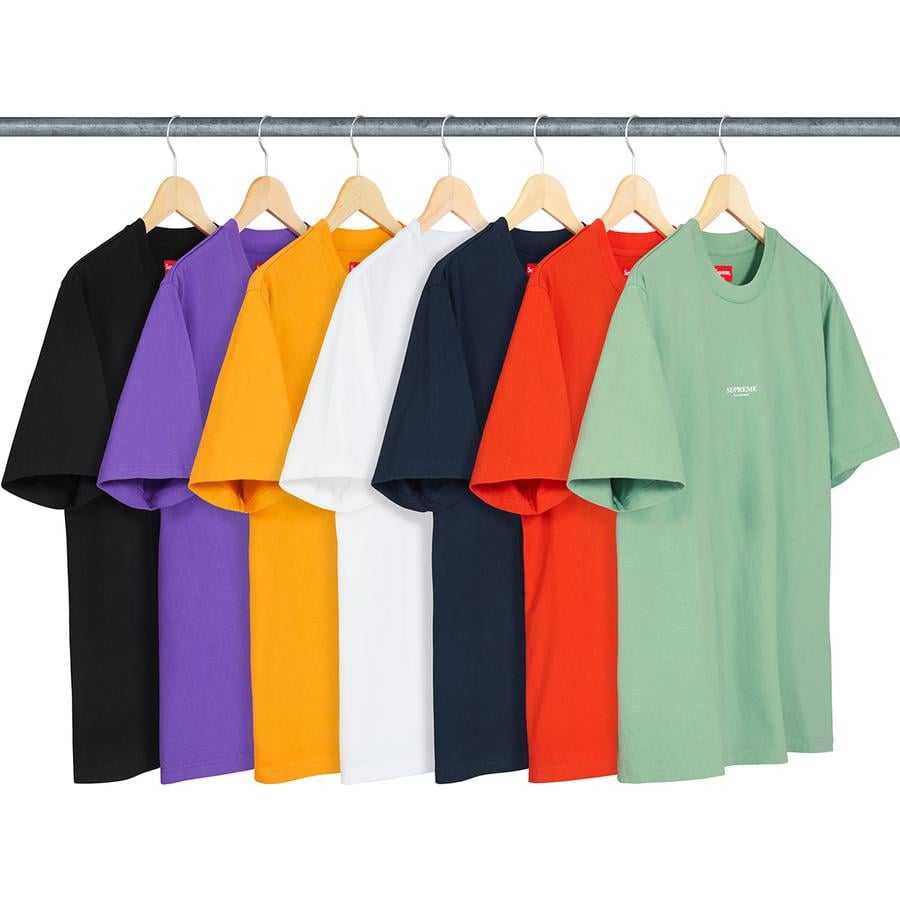 Supreme First & Best Tee released during fall winter 18 season