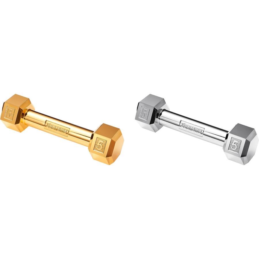 Details on Plated Dumbbell from fall winter
                                            2019 (Price is $148)