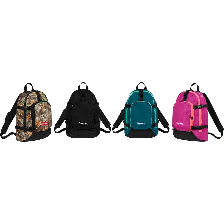 Supreme Backpack released during fall winter 19 season