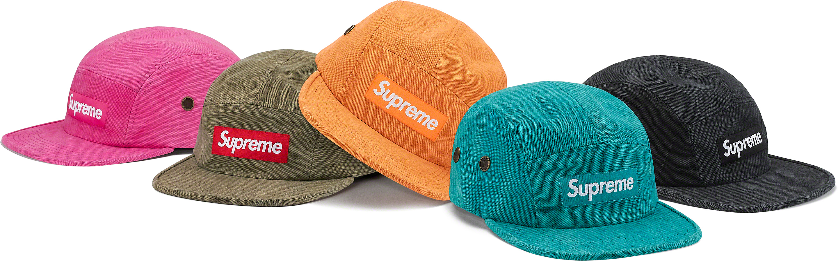 Washed Canvas Camp Cap - fall winter 2019 - Supreme