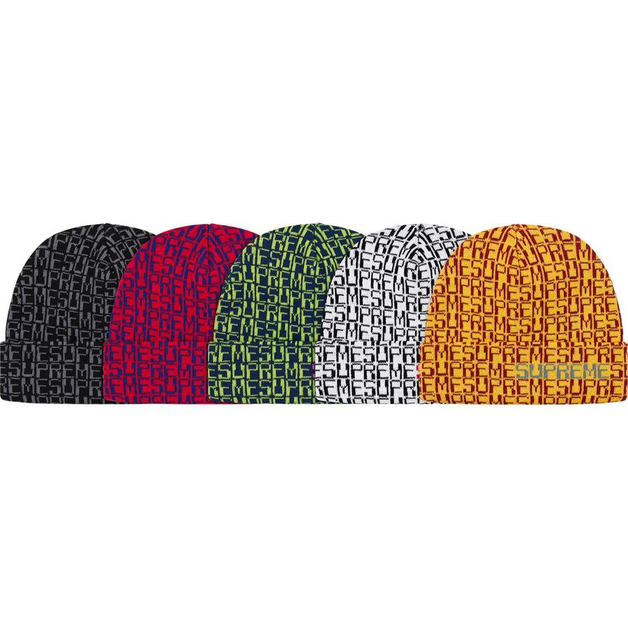 Supreme Digital Beanie released during fall winter 19 season