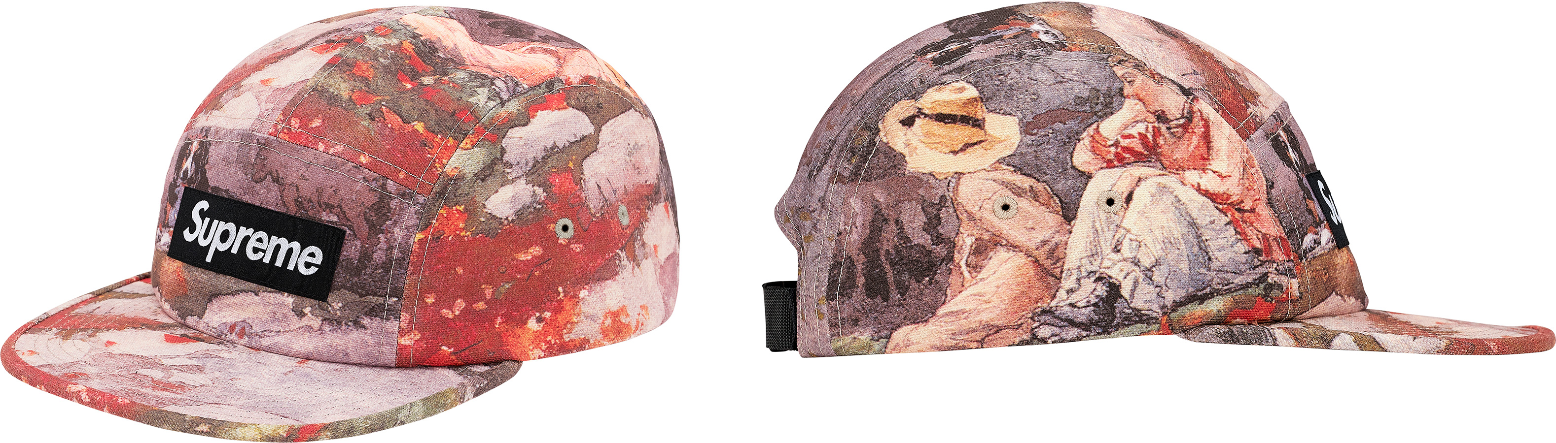 Supreme Afternoon Camp Cap (FW19) - $48