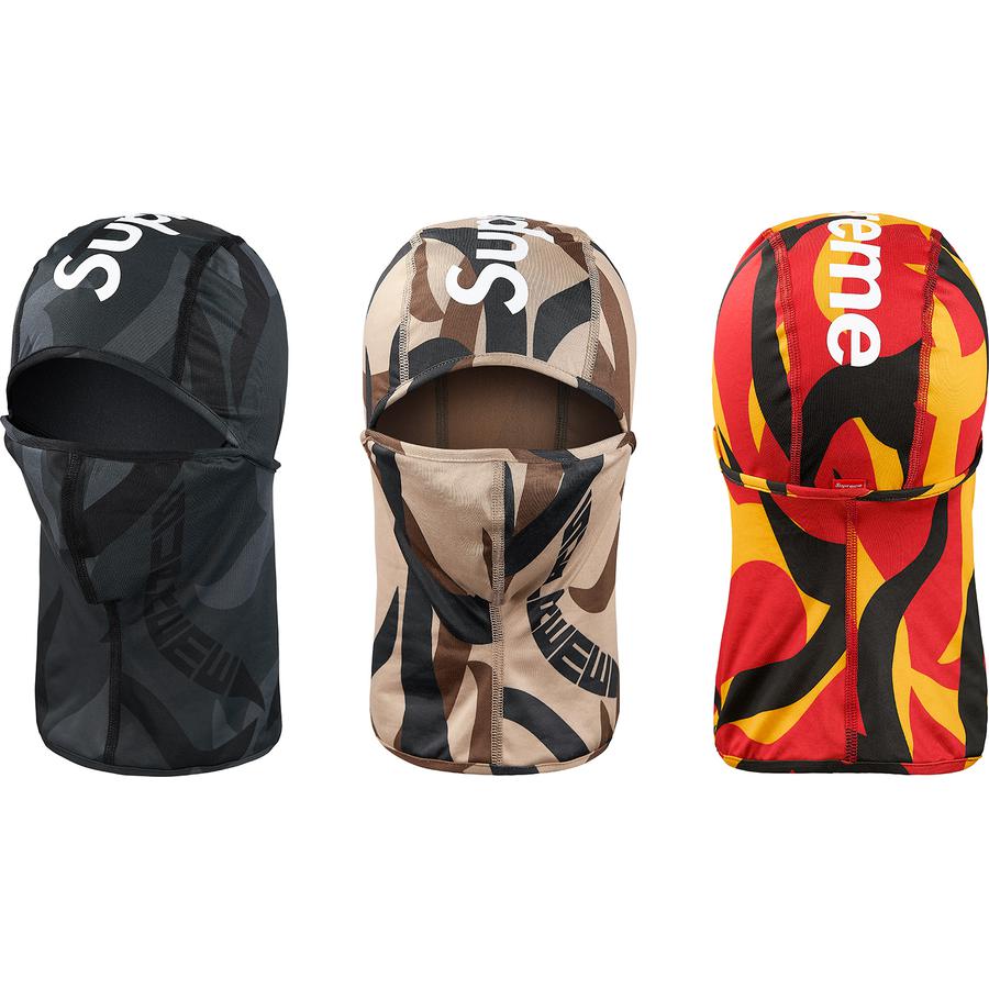 Supreme *INSTORE ONLY* Tribal Camo Balaclava released during fall winter 19 season