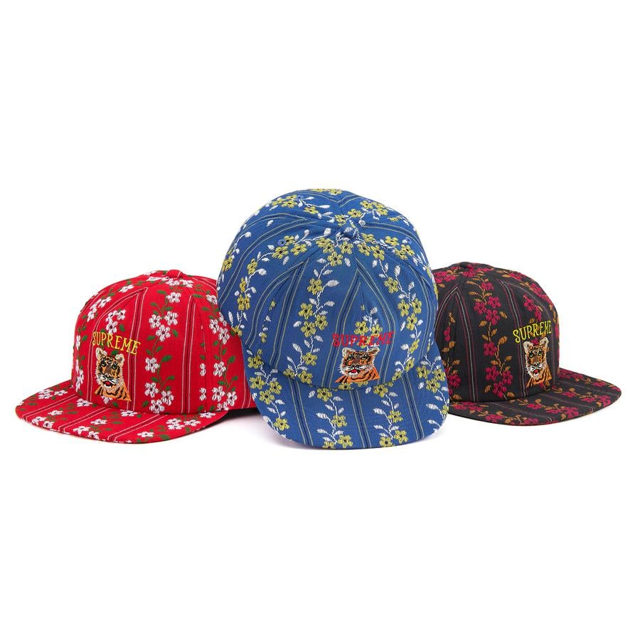 Supreme Flower Jacquard 5-Panel released during fall winter 19 season