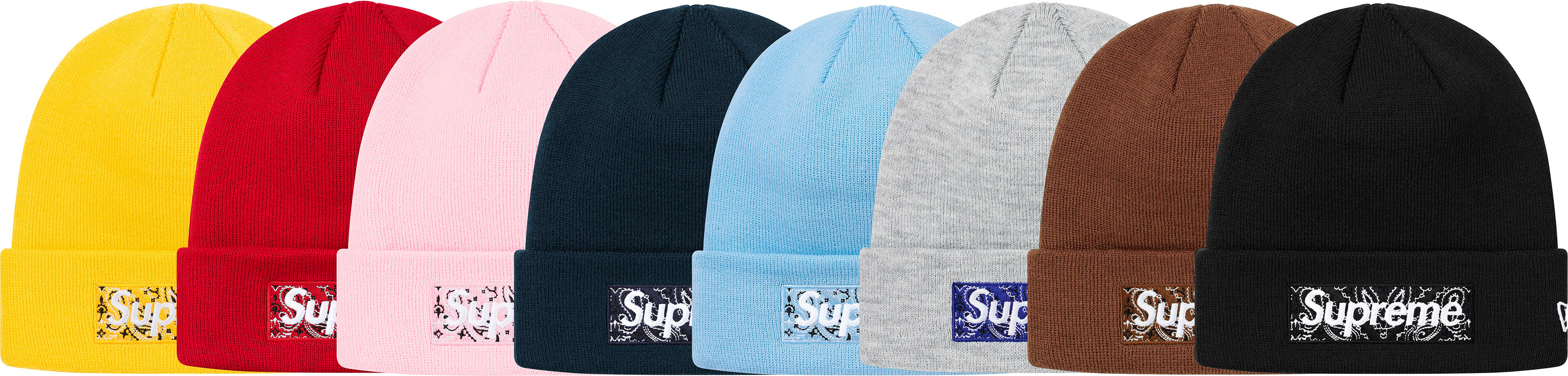 New Era Box Logo Beanie - fall winter 2019 - Supreme