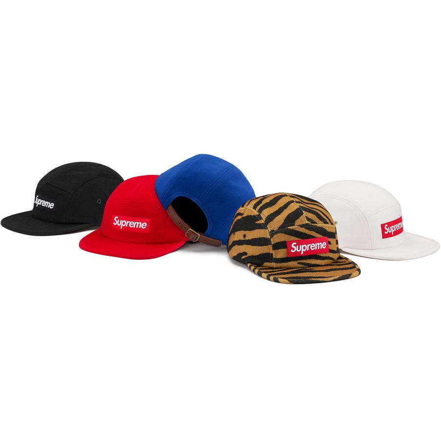 Supreme Wool Camp Cap released during fall winter 19 season