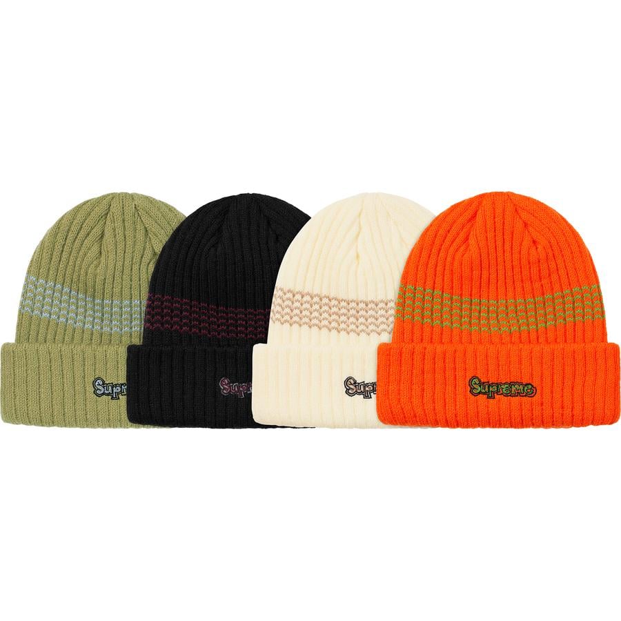 Supreme Gonz Logo Beanie released during fall winter 19 season