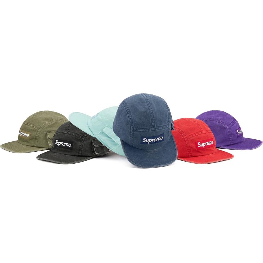 Details on Snap Pocket Camp Cap from fall winter 2019 (Price is $48)