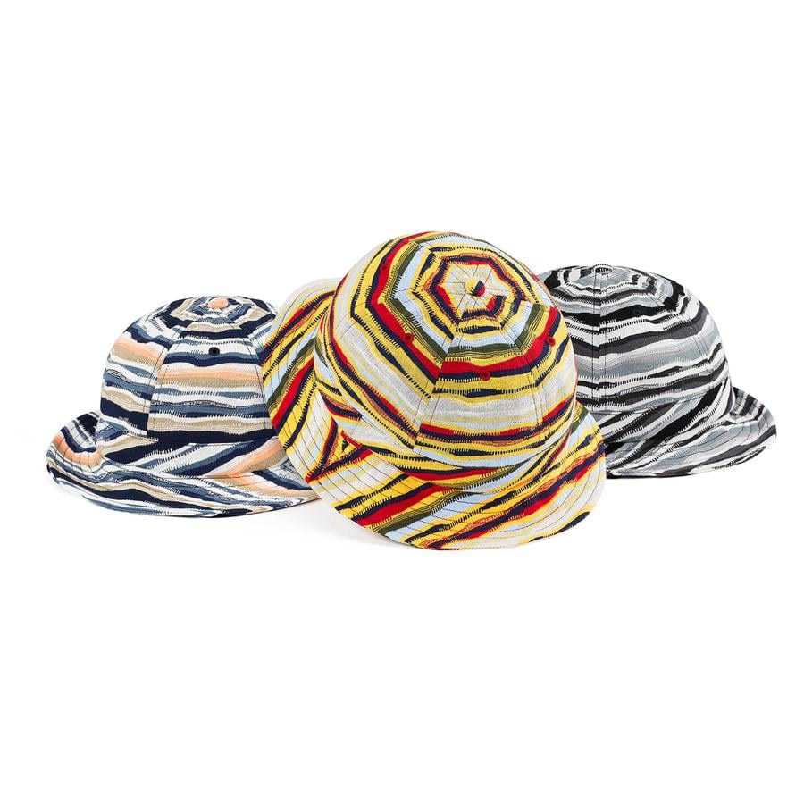 Supreme Textured Stripe Bell Hat released during fall winter 19 season