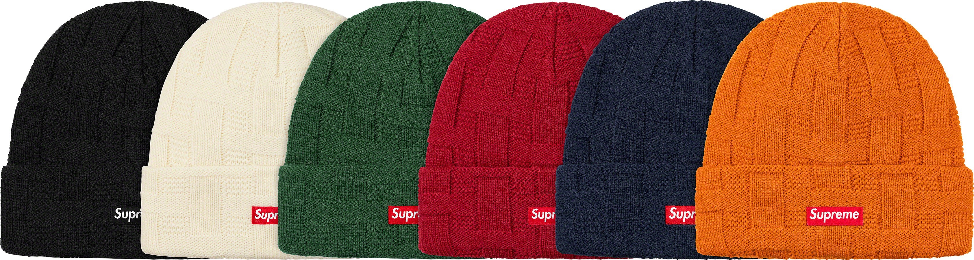 Supreme Basket Weave Beanieニット帽/ビーニー - www.comicsxf.com