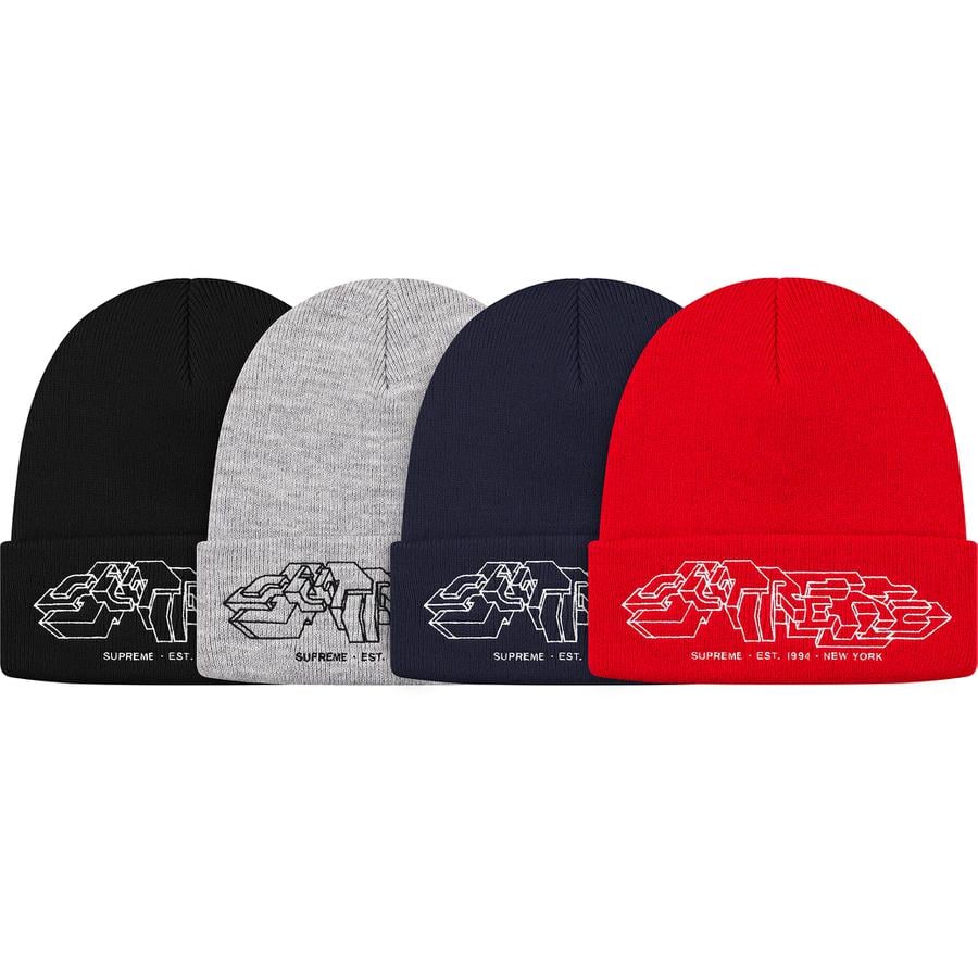 Delta Logo Beanie - fall winter 2019 - Supreme