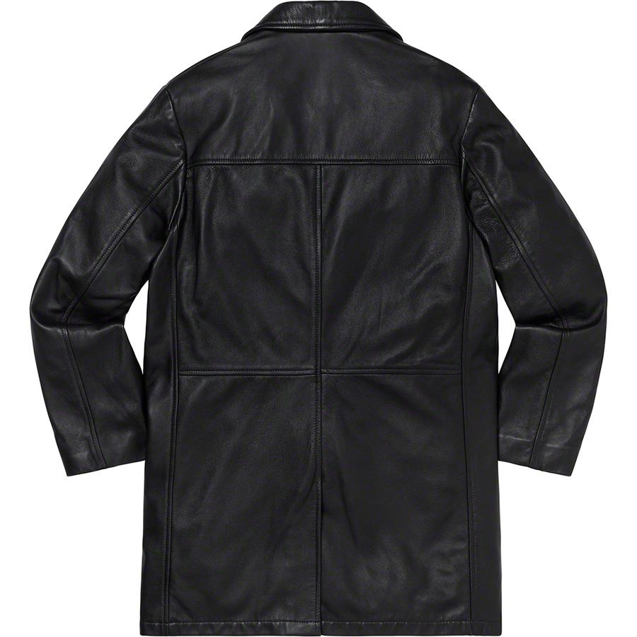Supreme Supreme Schott Leather Overcoat (FW19) - $798