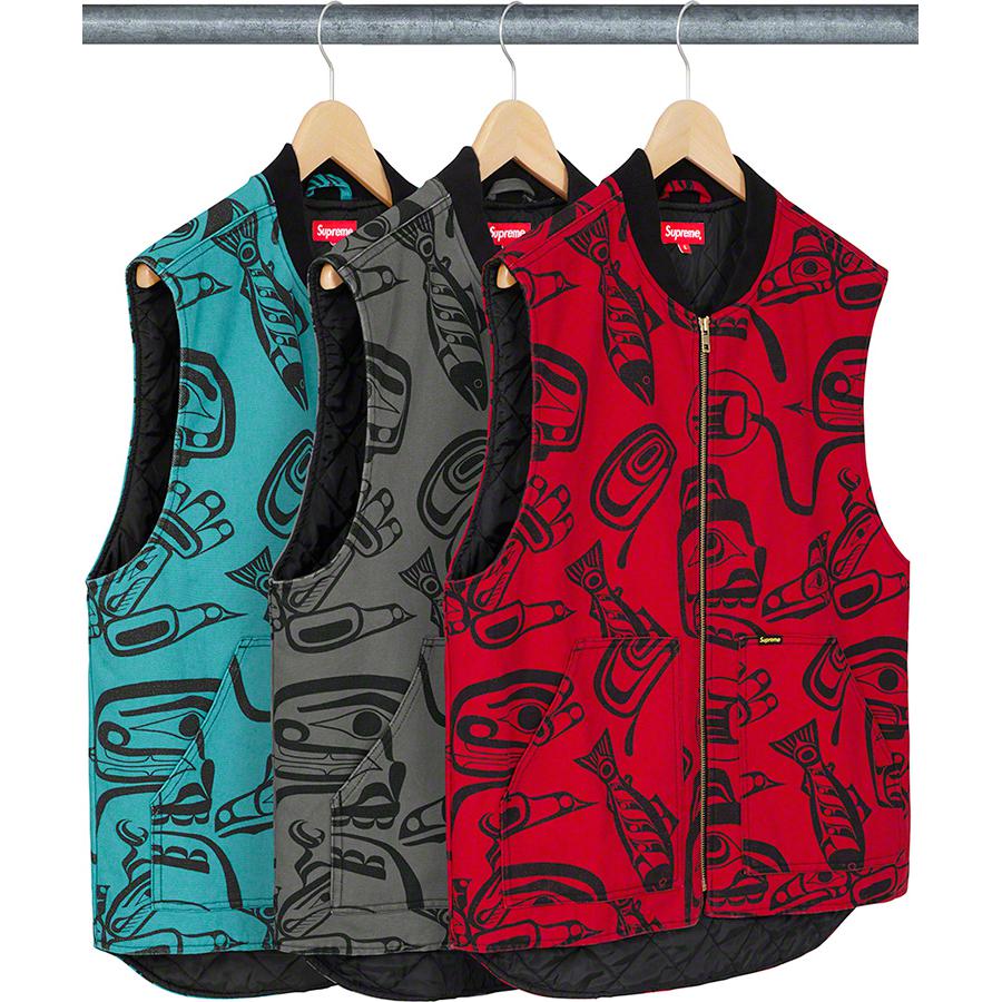 Supreme Haida Work Vest for fall winter 19 season