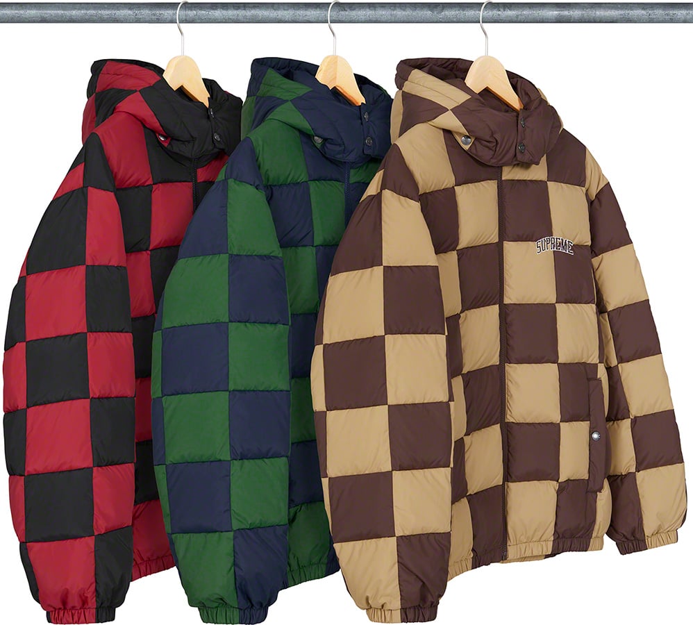 supreme checkered jacket