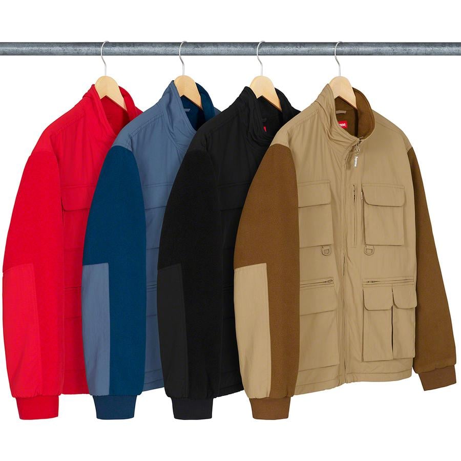 Details on Upland Fleece Jacket from fall winter
                                            2019 (Price is $228)