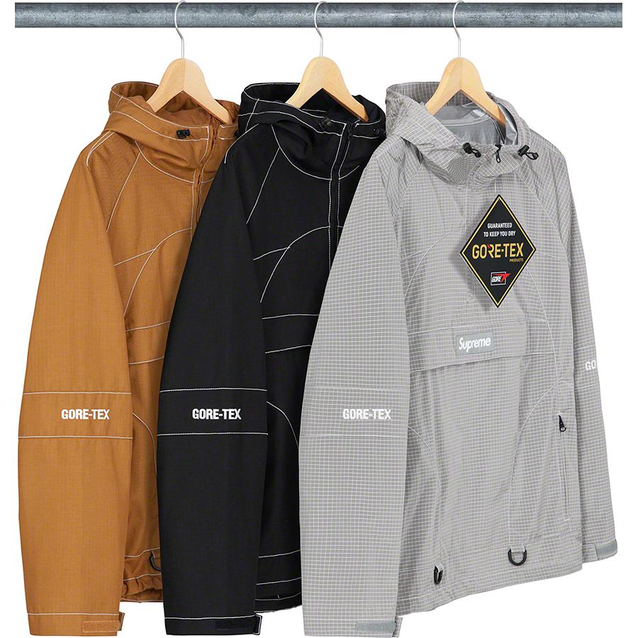 Details on GORE-TEX Contrast Stitch Anorak from fall winter
                                            2019 (Price is $368)