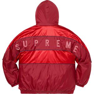 supreme sports piping puffy jacket