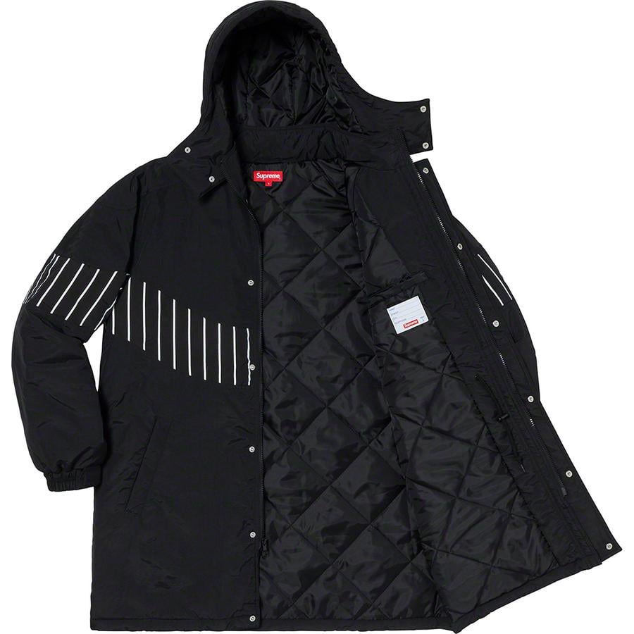 Details on Pinstripe Panel Sports Parka  from fall winter
                                                    2019 (Price is $238)