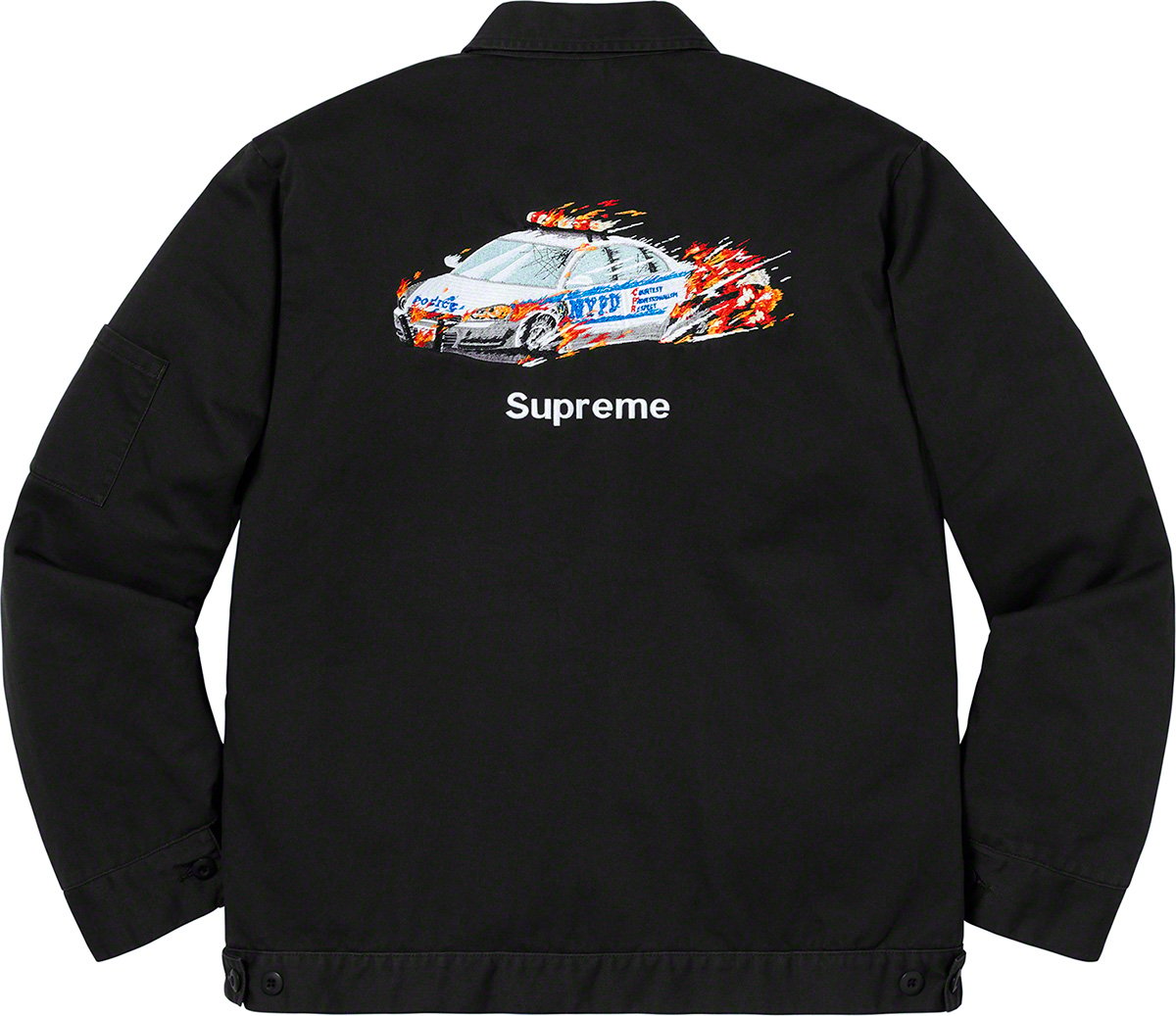 Cop Car Embroidered Work Jacket - fall winter 2019 - Supreme