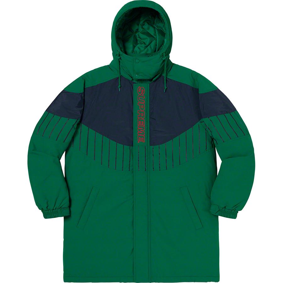 Details on Pinstripe Panel Sports Parka  from fall winter
                                                    2019 (Price is $238)