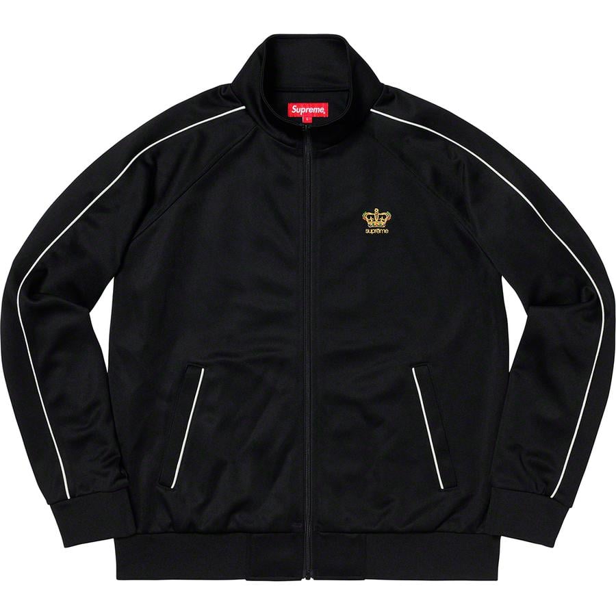 Details on Crown Track Jacket  from fall winter 2019 (Price is $158)