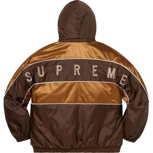 supreme sports piping puffy jacket