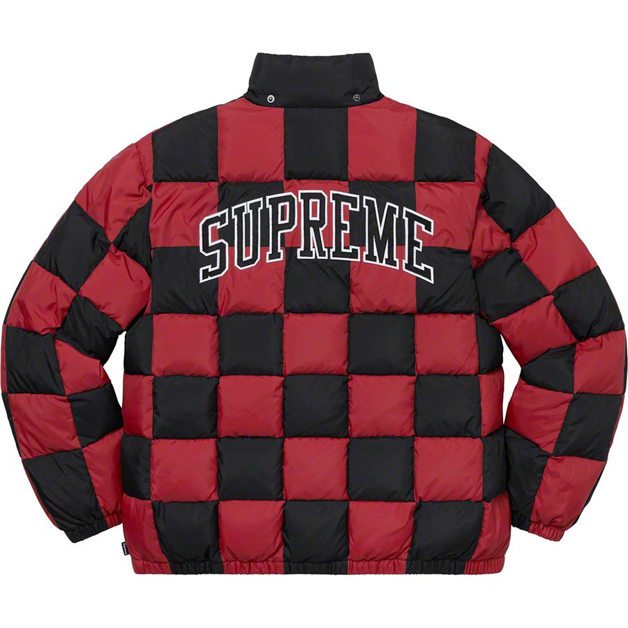 Details on Checkerboard Puffy Jacket  from fall winter
                                                    2019 (Price is $338)