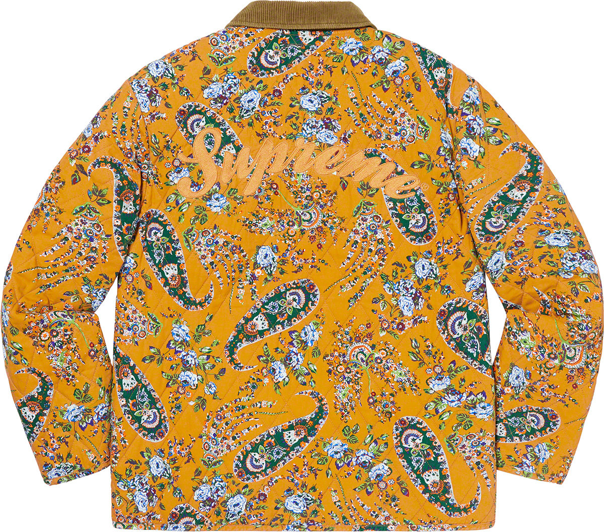 Quilted Paisley Jacket - fall winter 2019 - Supreme