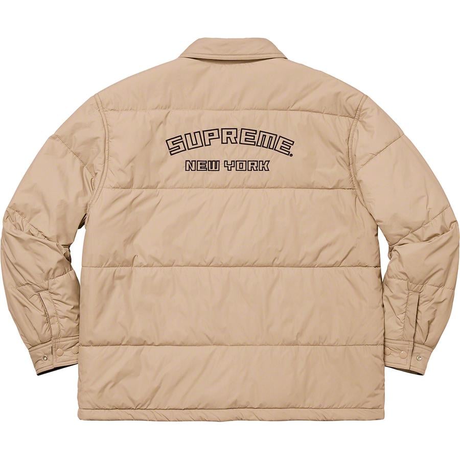 Details on Reversible Puffy Work Jacket  from fall winter
                                                    2019 (Price is $218)