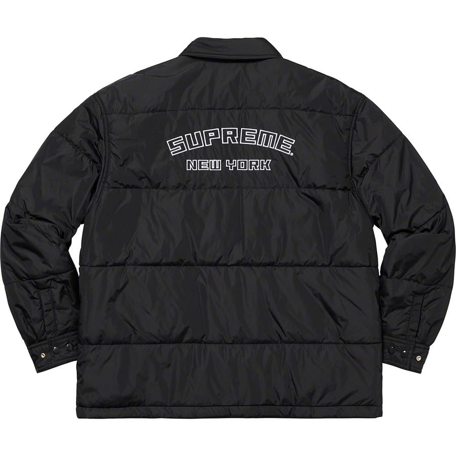 Details on Reversible Puffy Work Jacket  from fall winter 2019 (Price is $218)