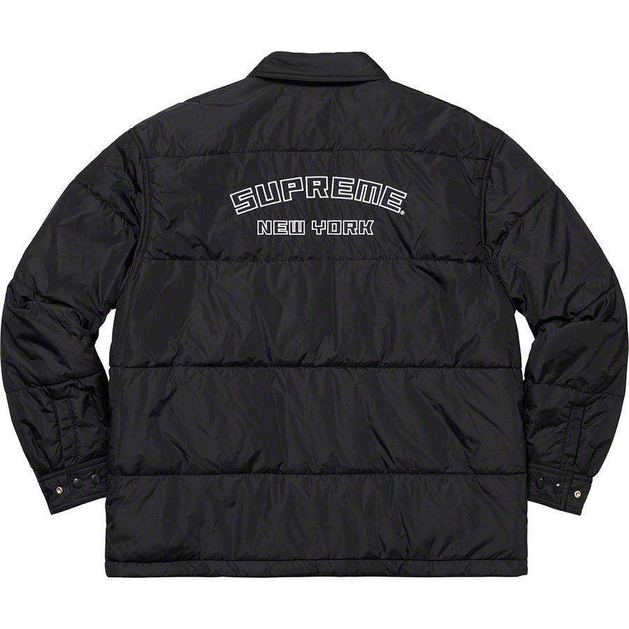 Details on Reversible Puffy Work Jacket  from fall winter
                                                    2019 (Price is $218)