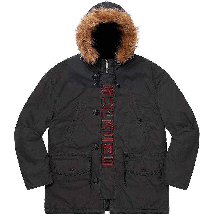 Spellout N-3B Parka fall winter 2019 Supreme