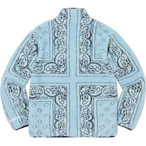 bandana fleece jacket
