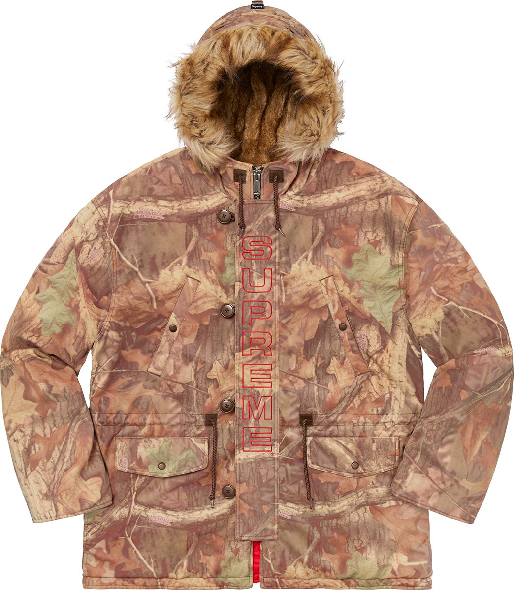 Spellout N-3B Parka - fall winter 2019 - Supreme