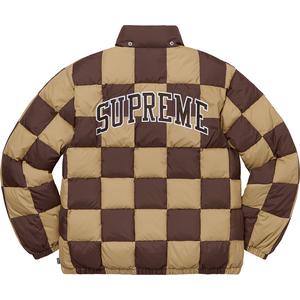 supreme checkered jacket