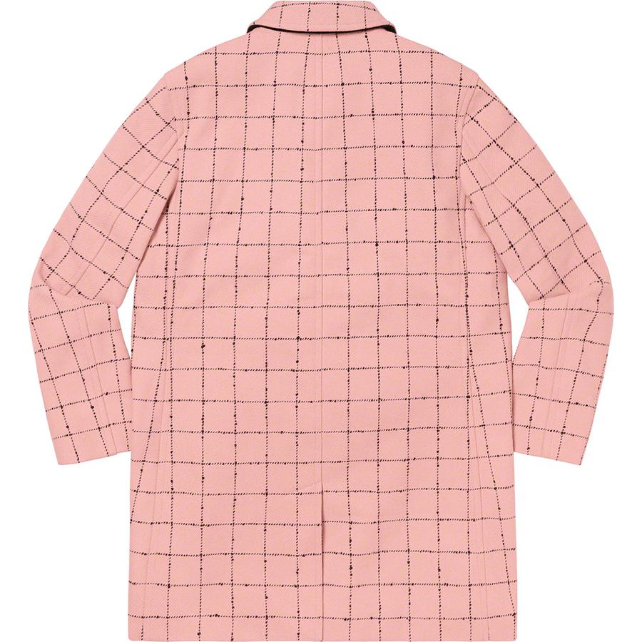 Details on Wool Windowpane Overcoat  from fall winter
                                                    2019 (Price is $568)