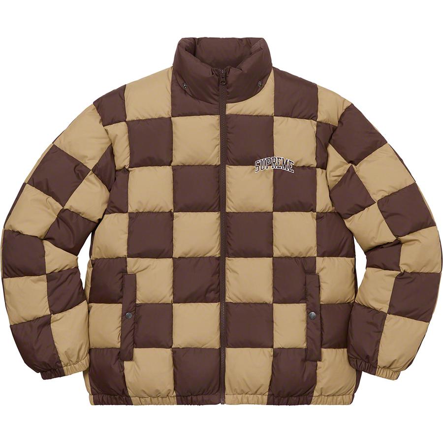 Details on Checkerboard Puffy Jacket  from fall winter
                                                    2019 (Price is $338)