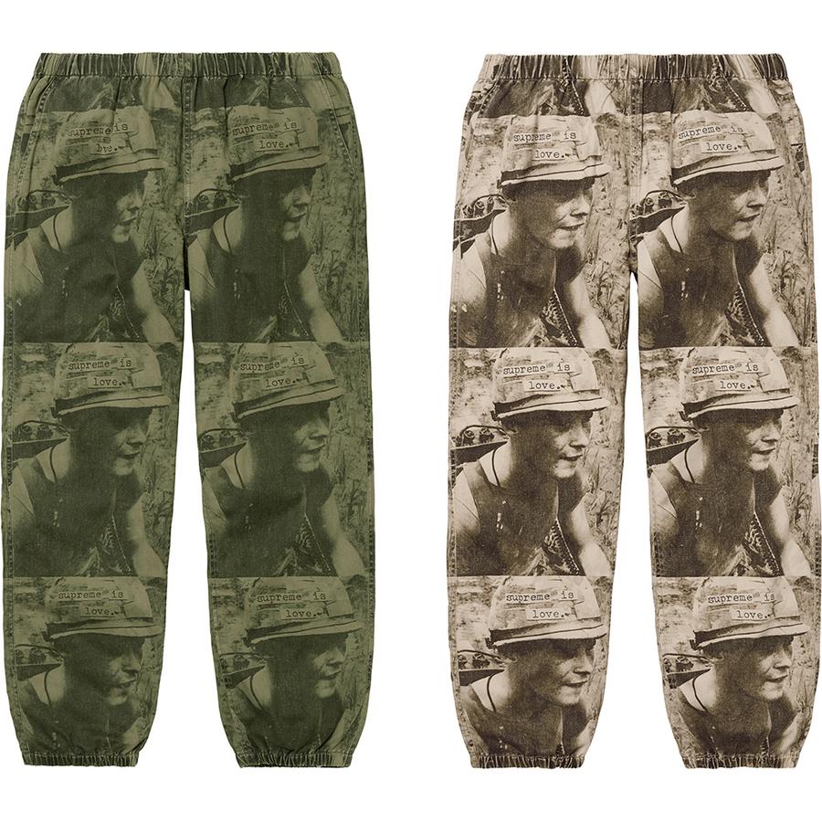 Details on Supreme Is Love Skate Pant from fall winter 2019 (Price is $138)