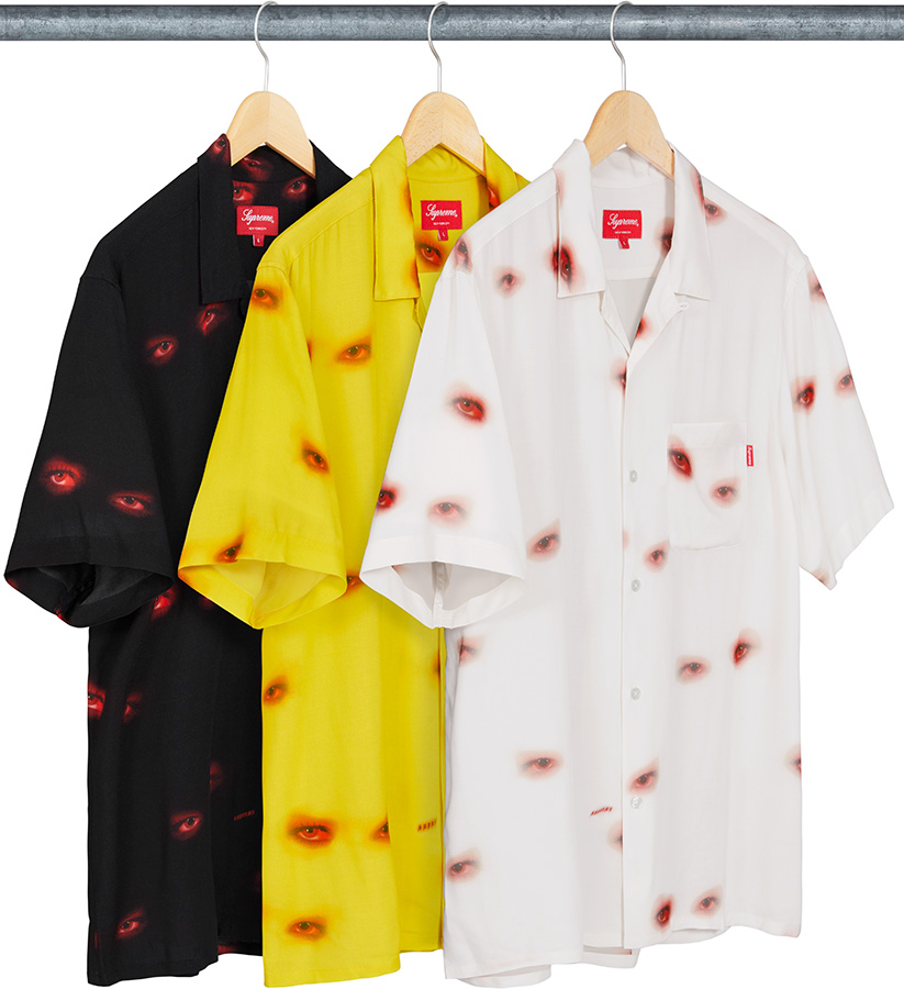 Eyes Rayon S S Shirt - fall winter 2019 - Supreme