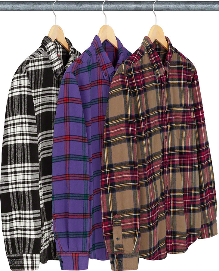 Tartan Flannel Shirt - fall winter 2019 - Supreme