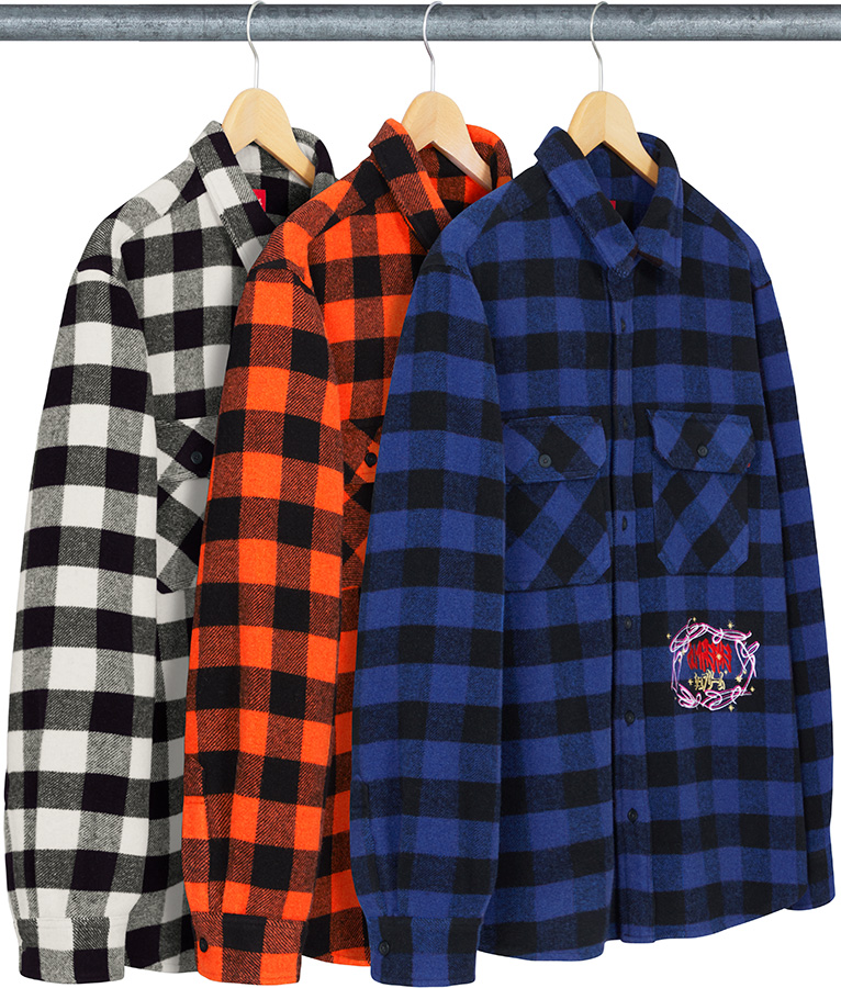 1-800 Buffalo Plaid Shirt - fall winter 2019 - Supreme