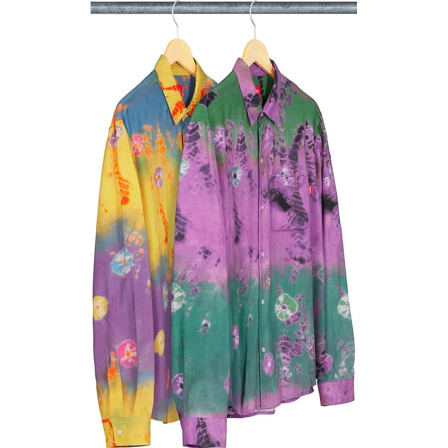 Supreme Batik Print Rayon Shirt releasing on Week 7 for fall winter 2019