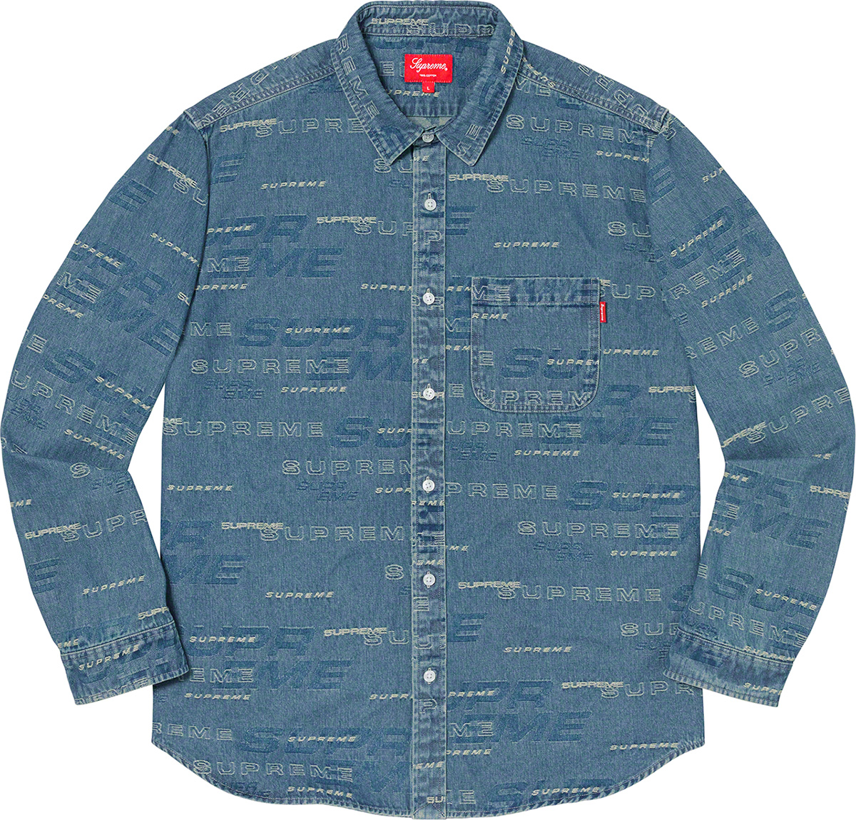 supreme Denim Shirt S