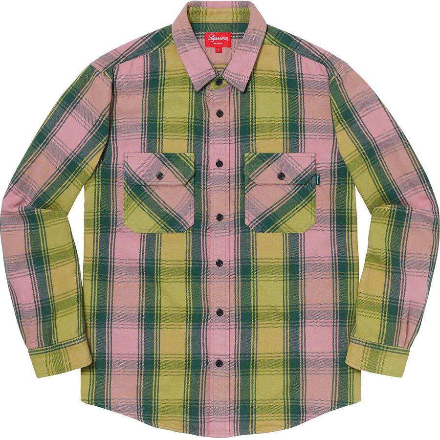 Details on Heavyweight Flannel Shirt  from fall winter 2019 (Price is $128)