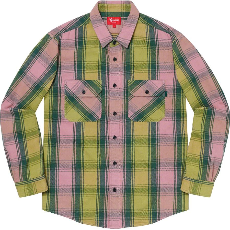 Details on Heavyweight Flannel Shirt  from fall winter
                                                    2019 (Price is $128)