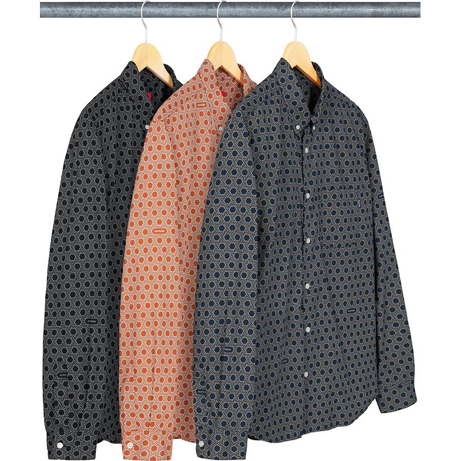 Details on Monogram Shirt from fall winter 2019 (Price is $128)